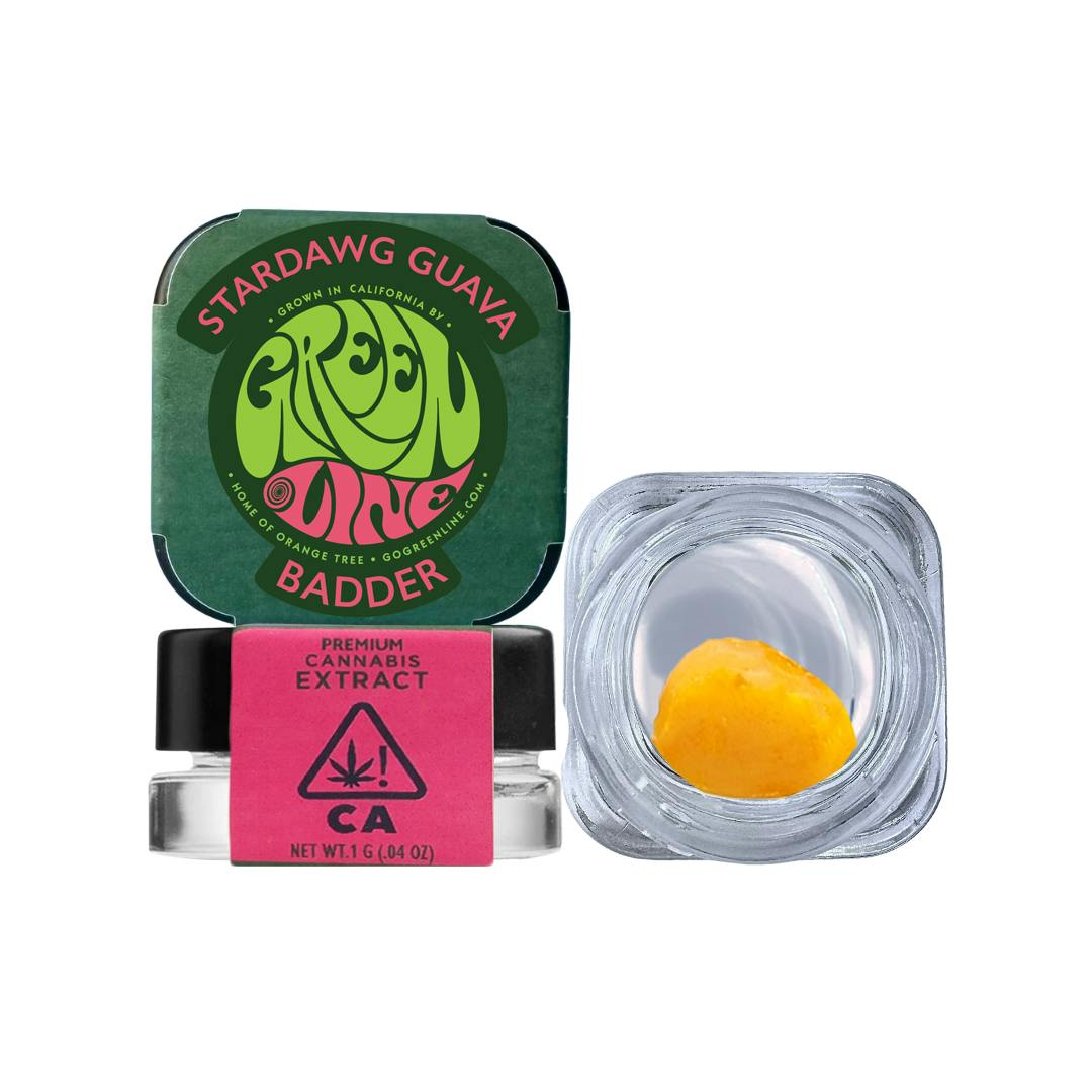 Photograph of product: BADDER - STARDAWG GUAVA (1G) 82%