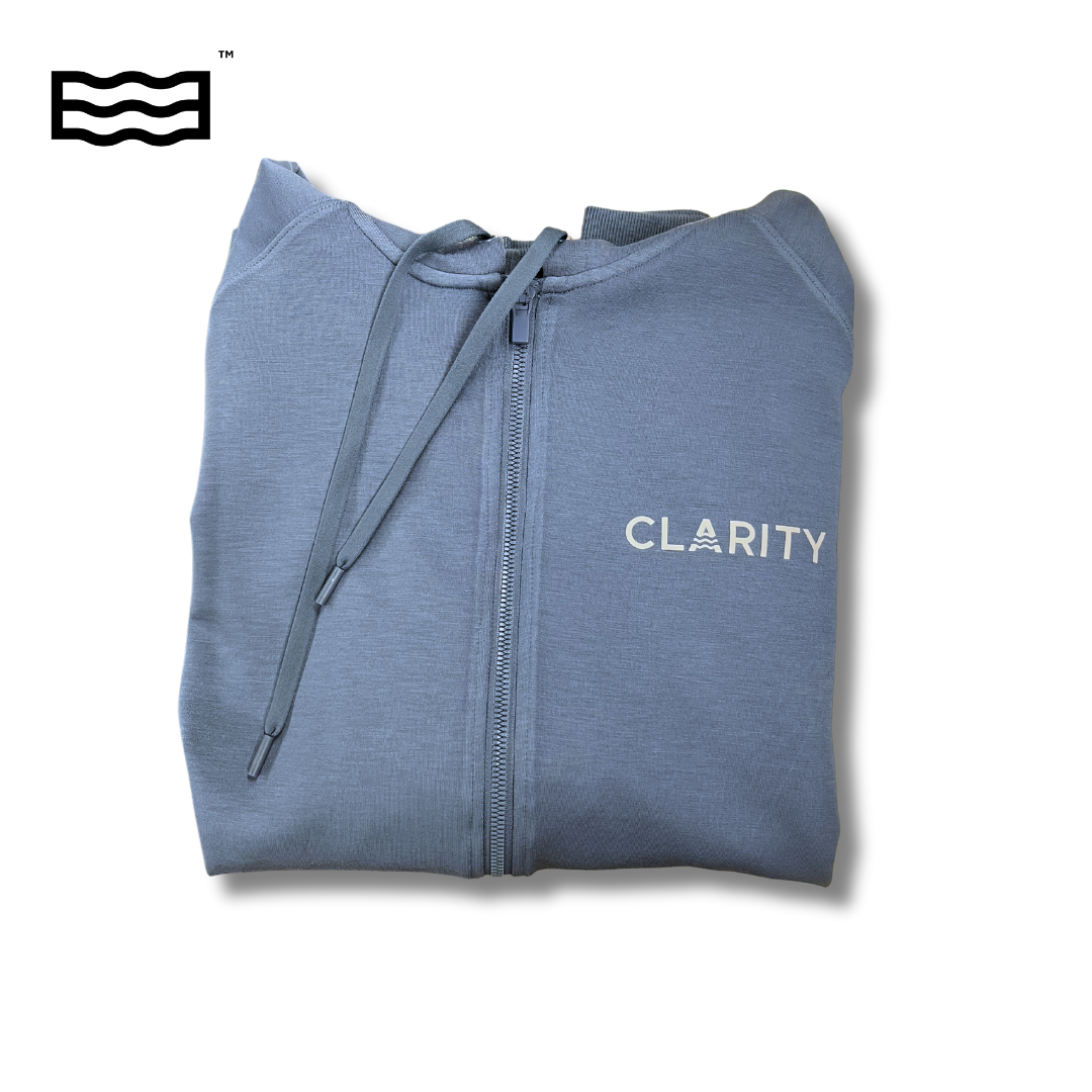Photograph of product: CLARITY Medium Zip - Light Blue