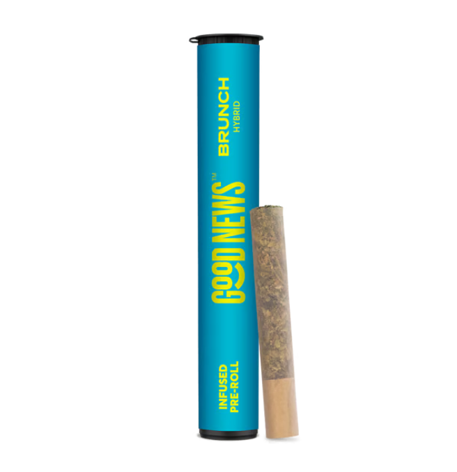 Photograph of product: Good News Infused Pre-Roll Brunch Orange (H)