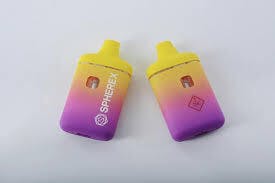 Photograph of product: Spherex Lemon Haze AIO Mini Cartridge 1g