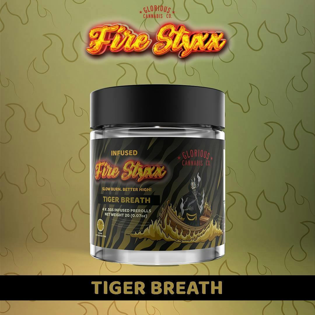 Photograph of product: AU GCC: Tigers Breath Fire Styxx Multi-Pack (4 x