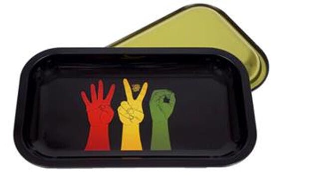 Photograph of product: HMI - 420 TOKE TRAY 7" X 11" ROLLING TRAY