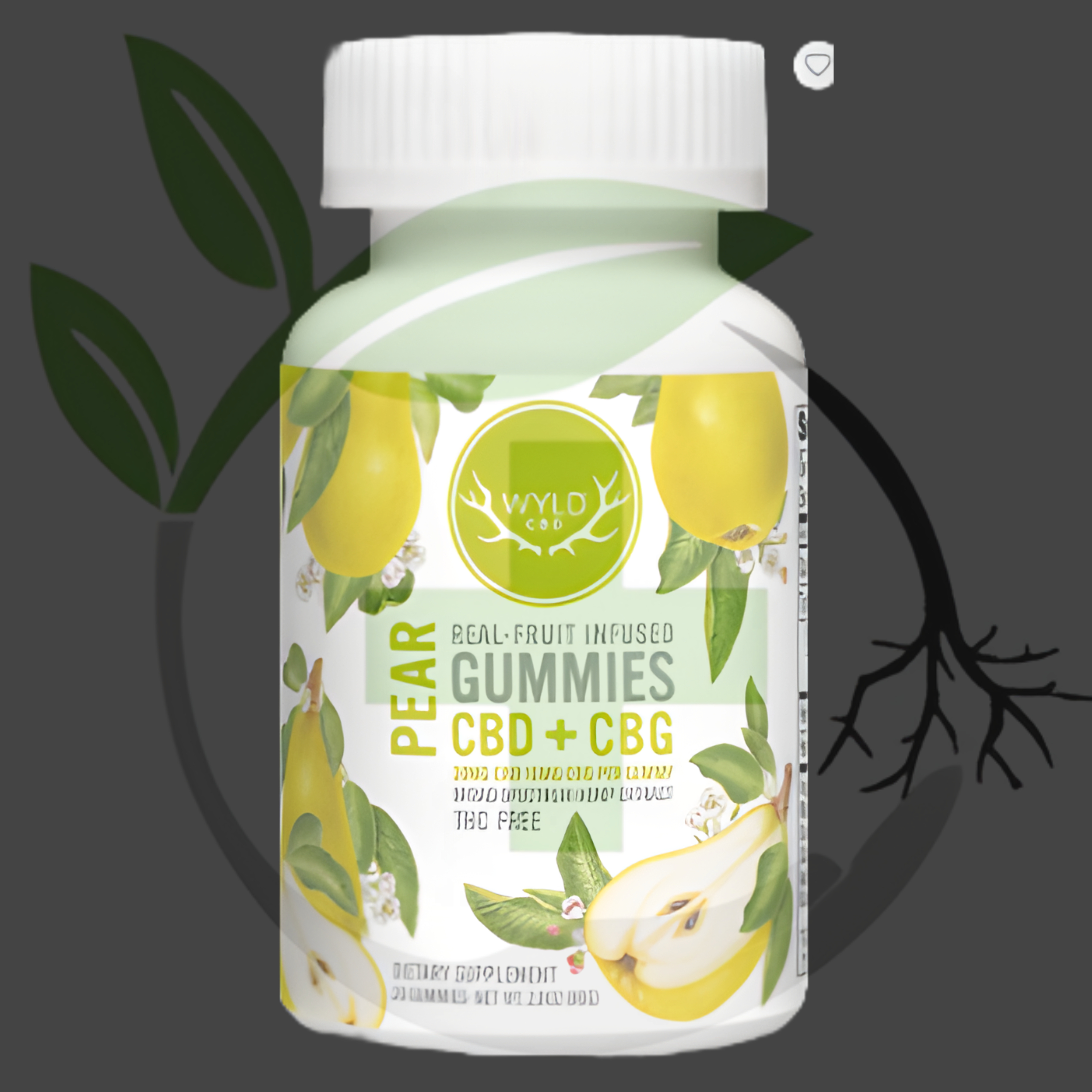 Photograph of product: Hemp - TF - WYLD - 500mg 20pc - Pear CBD/CBG