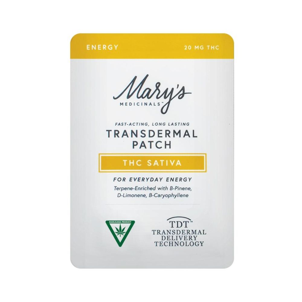 Photograph of product: Mary's Medicinals: Transdermal Patch | Oui'd | 20mg