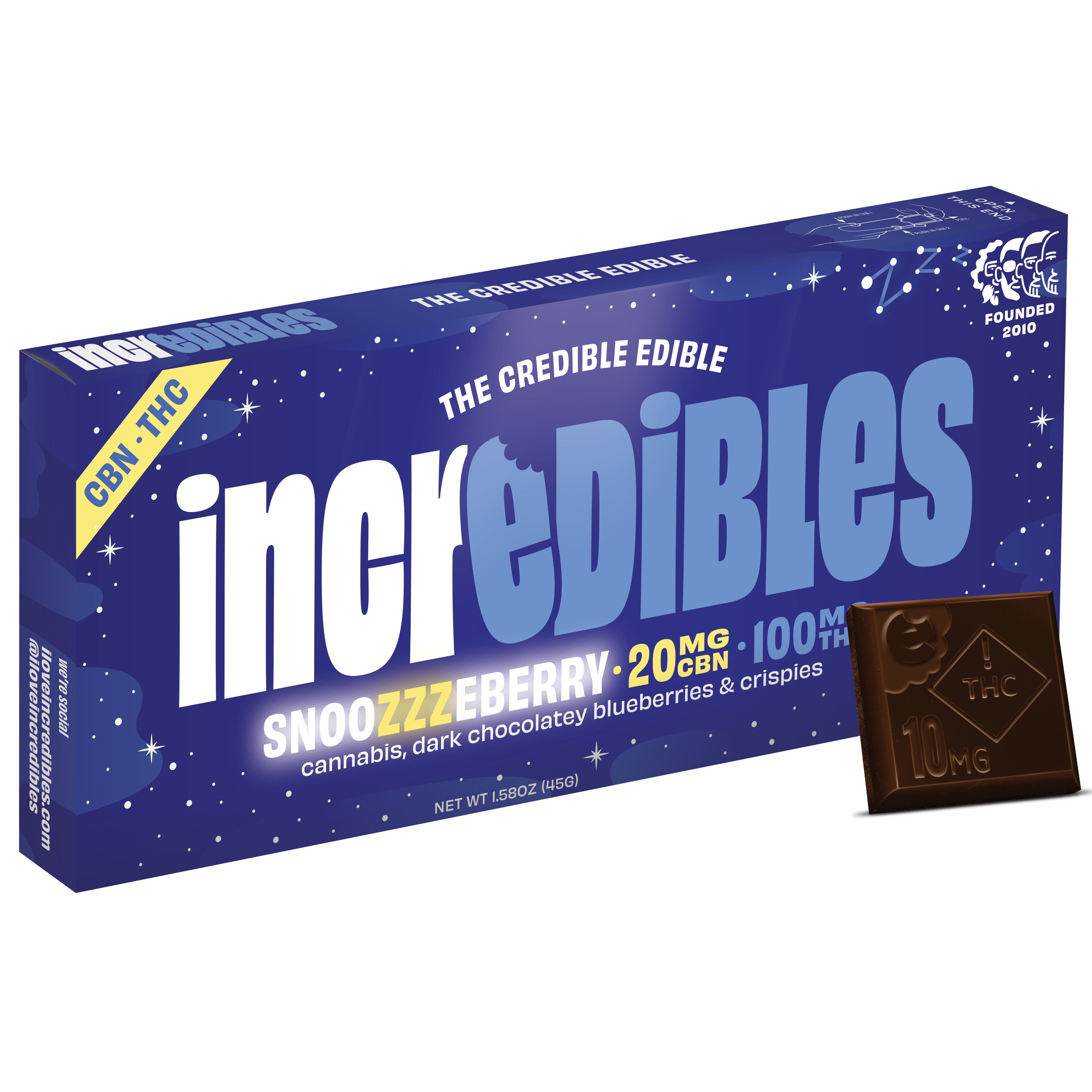 Photograph of product: Incredibles | SnooZZZeberry | 5:1 CBN