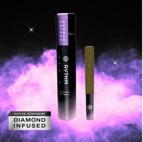 Photograph of product: Rythm REMIX: Durban Poison | Infused Pre-Roll