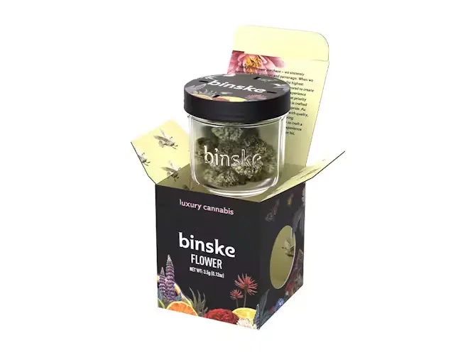 Photograph of Product: Binske | Jungle Pie | Whole Flower | 3.5G