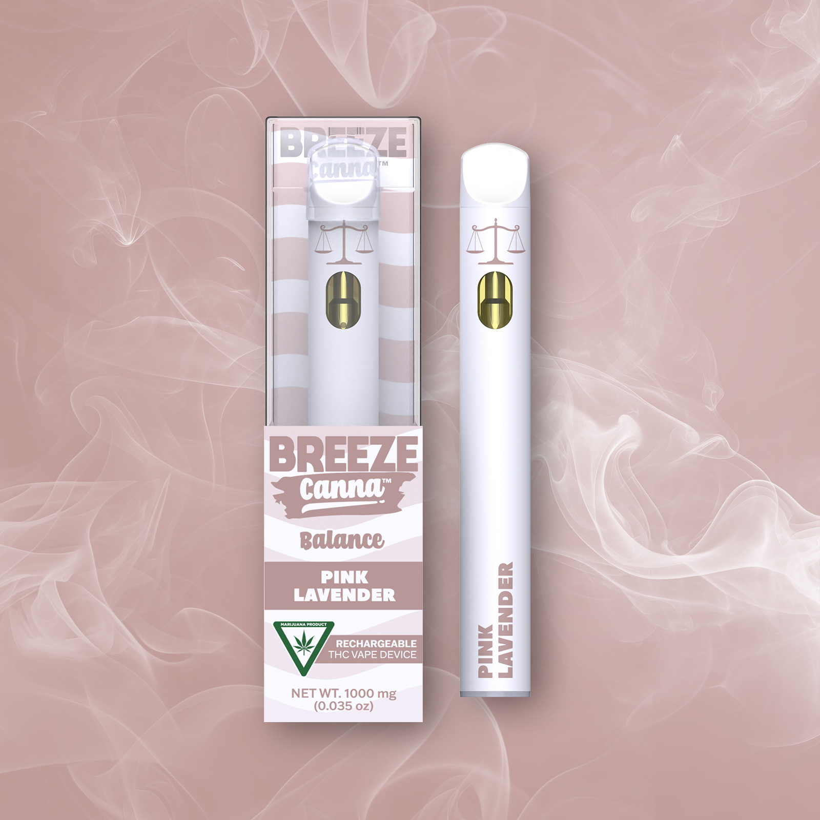 Photograph of product: Pink Lavender Balance Disposable