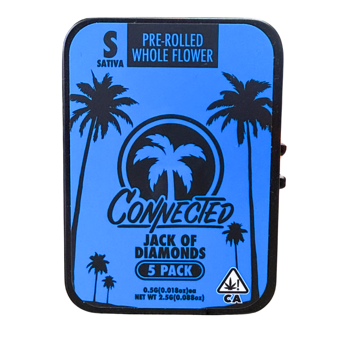 Photograph of Product: JACK OF DIAMONDS 5PK PREROLLS