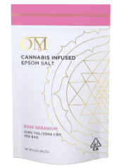 Photograph of product: Rose Geranium Epsom Salt 1:1   25 Mg