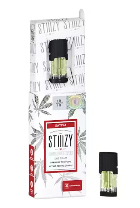 Photograph of product: STIIIZY LIMOCELLO CDT 1G POD