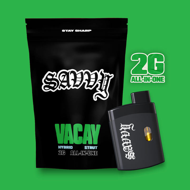 Photograph of product: Strut Vacay Pineapple Mimosa - ["2g Disposable"]