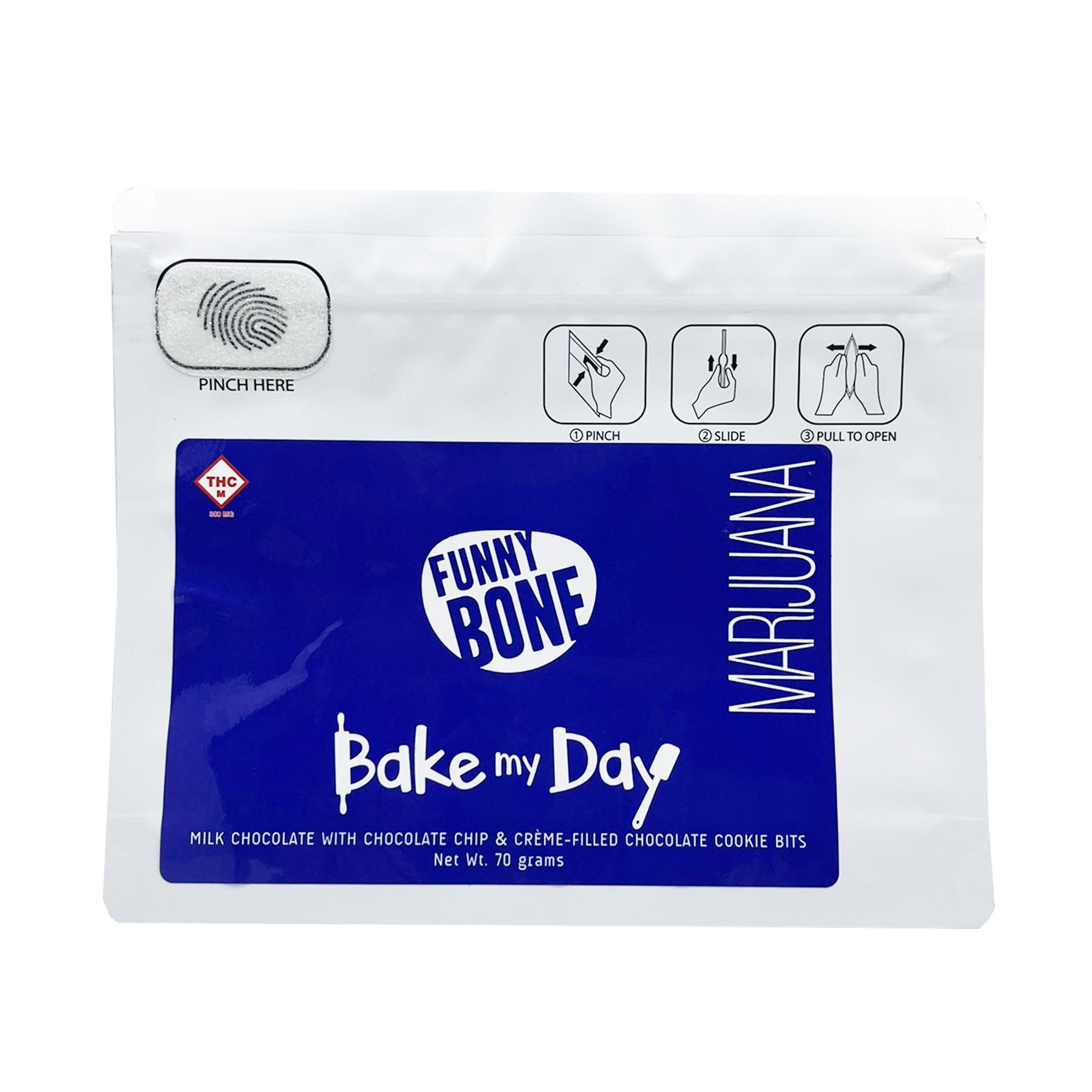 Photograph of product: Bake My Day - 300mg Choco Bar