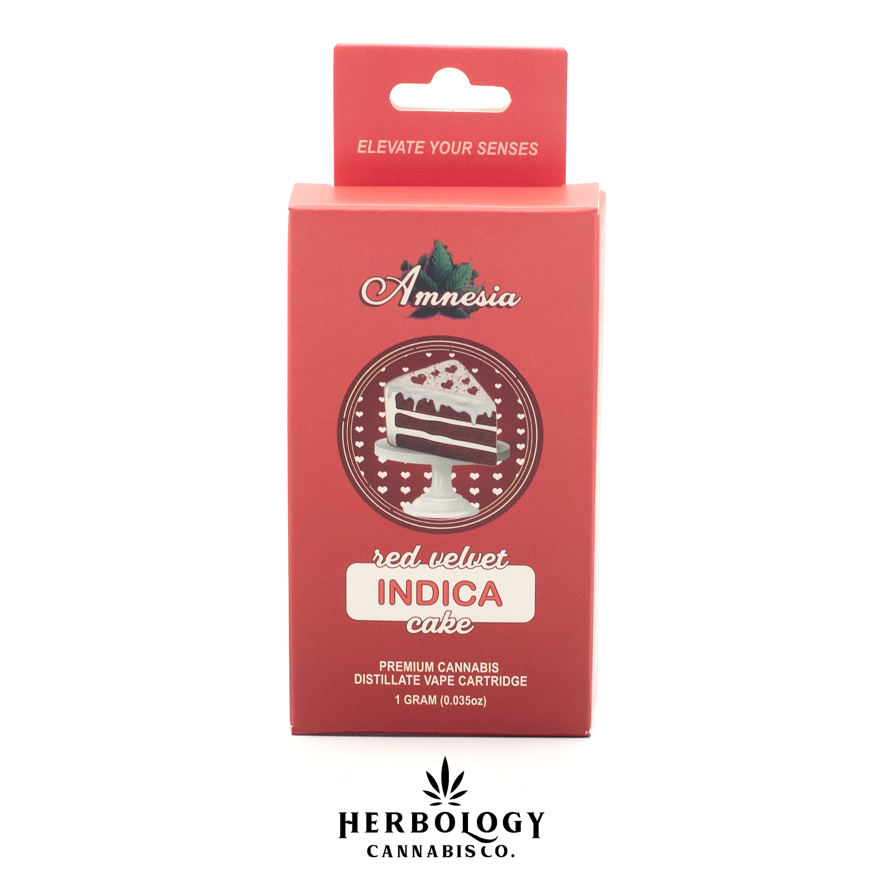 Photograph of product: Amnesia | Distillate 510 Cart | Red Velvet | 1g