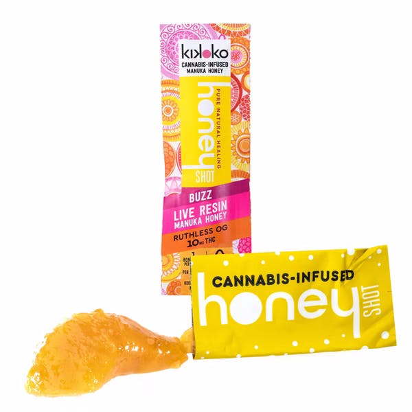 Photograph of product: Buzz Honey Shot | Live Resin 10 mg