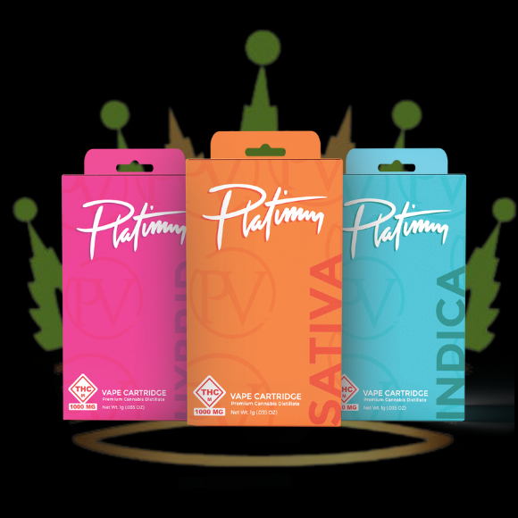 Photograph of product: Platinum Vape Cartridge - Iced Lemon