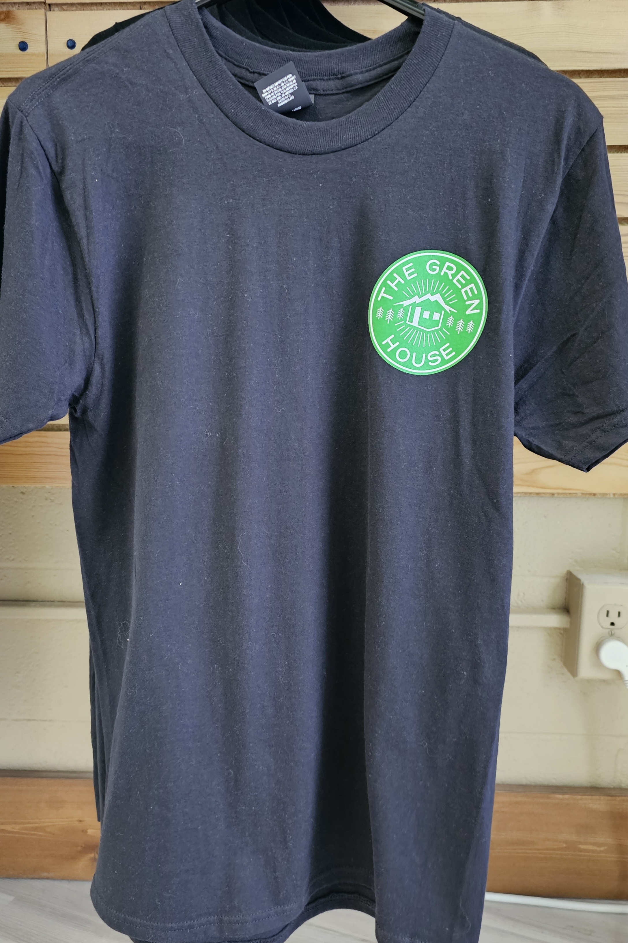 Photograph of product: Green House - Tshirt - Black - XL