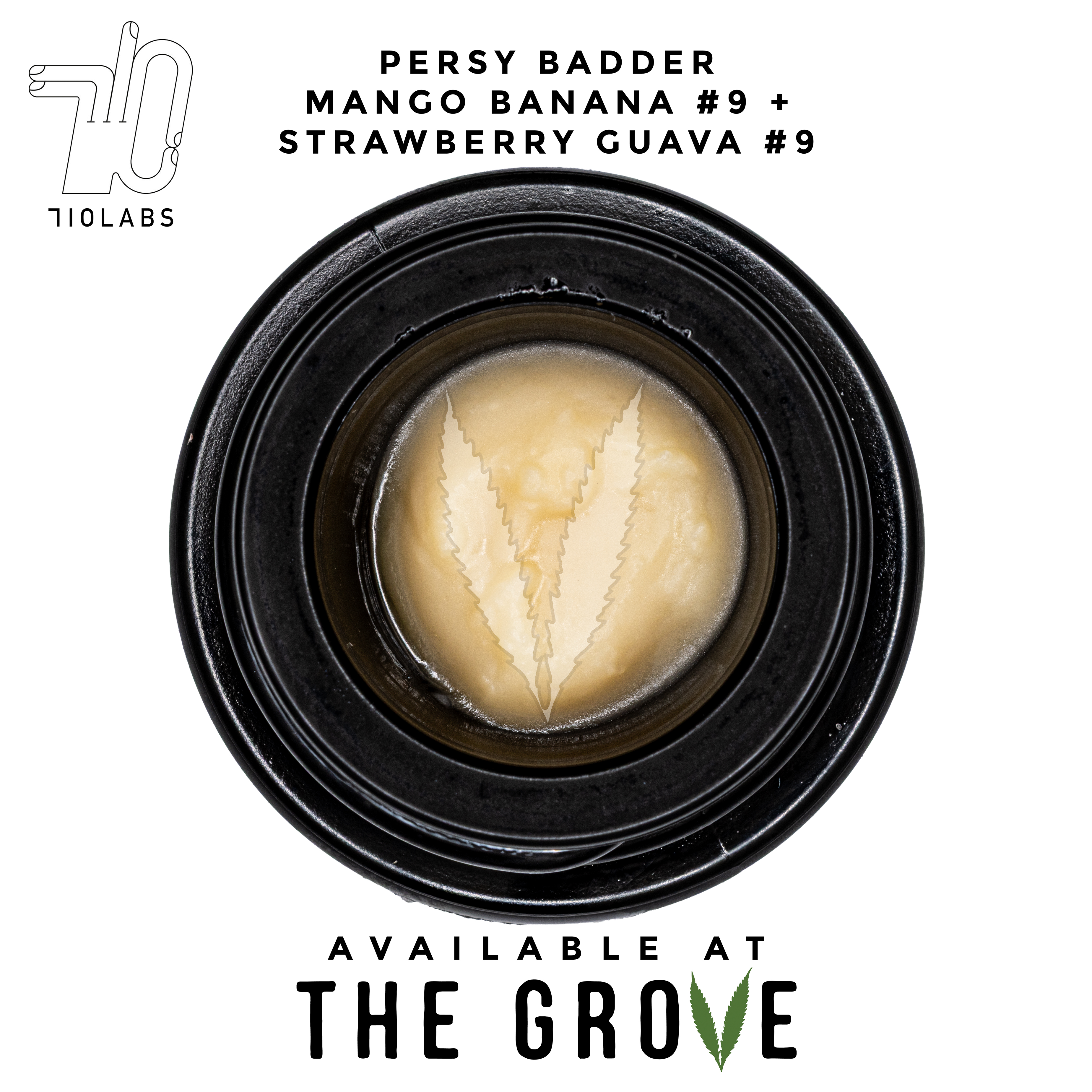 Photograph of product: 710 Labs | Persy Badder - Mango Banana #9 + Strawberry Guava #9