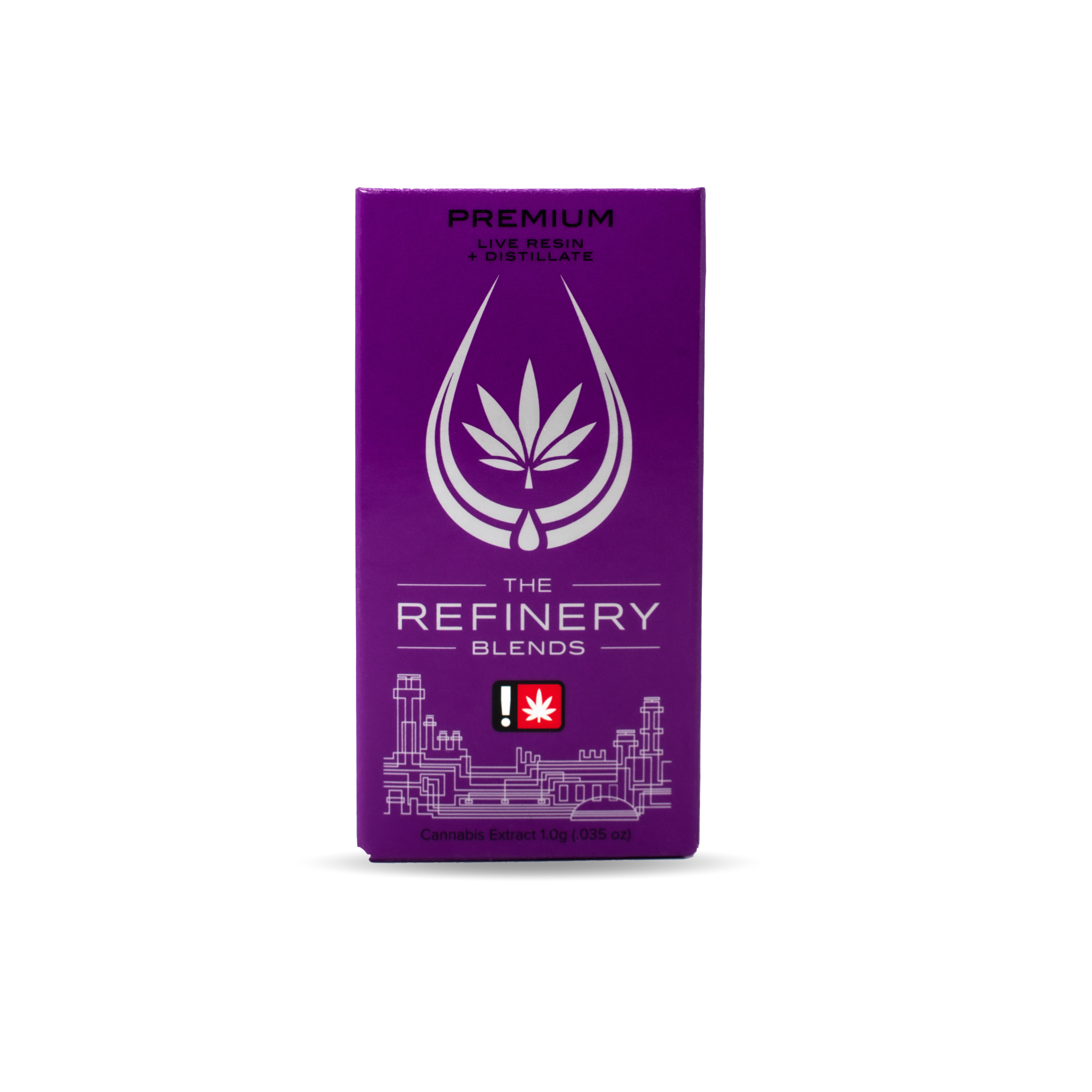 Photograph of Product: The Refinery - Neon Flamingo - Cart 1G Blended Indica