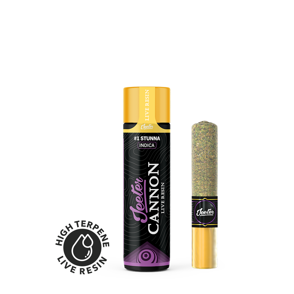 Photograph of product: #1 STUNNA Live Resin Infused Pre-Roll | 1.3g