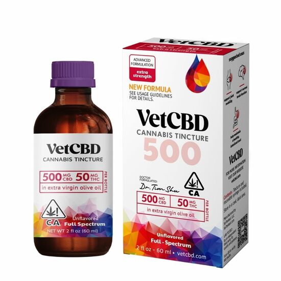 Photograph of product: 500 Cbd/ 50 Thc (2oz) Vet Cbd