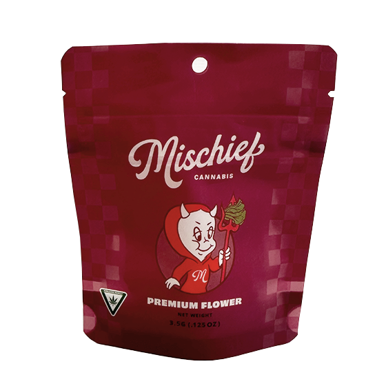 Photograph of Product: Mischief | 24.8k | Flower | 3.5g