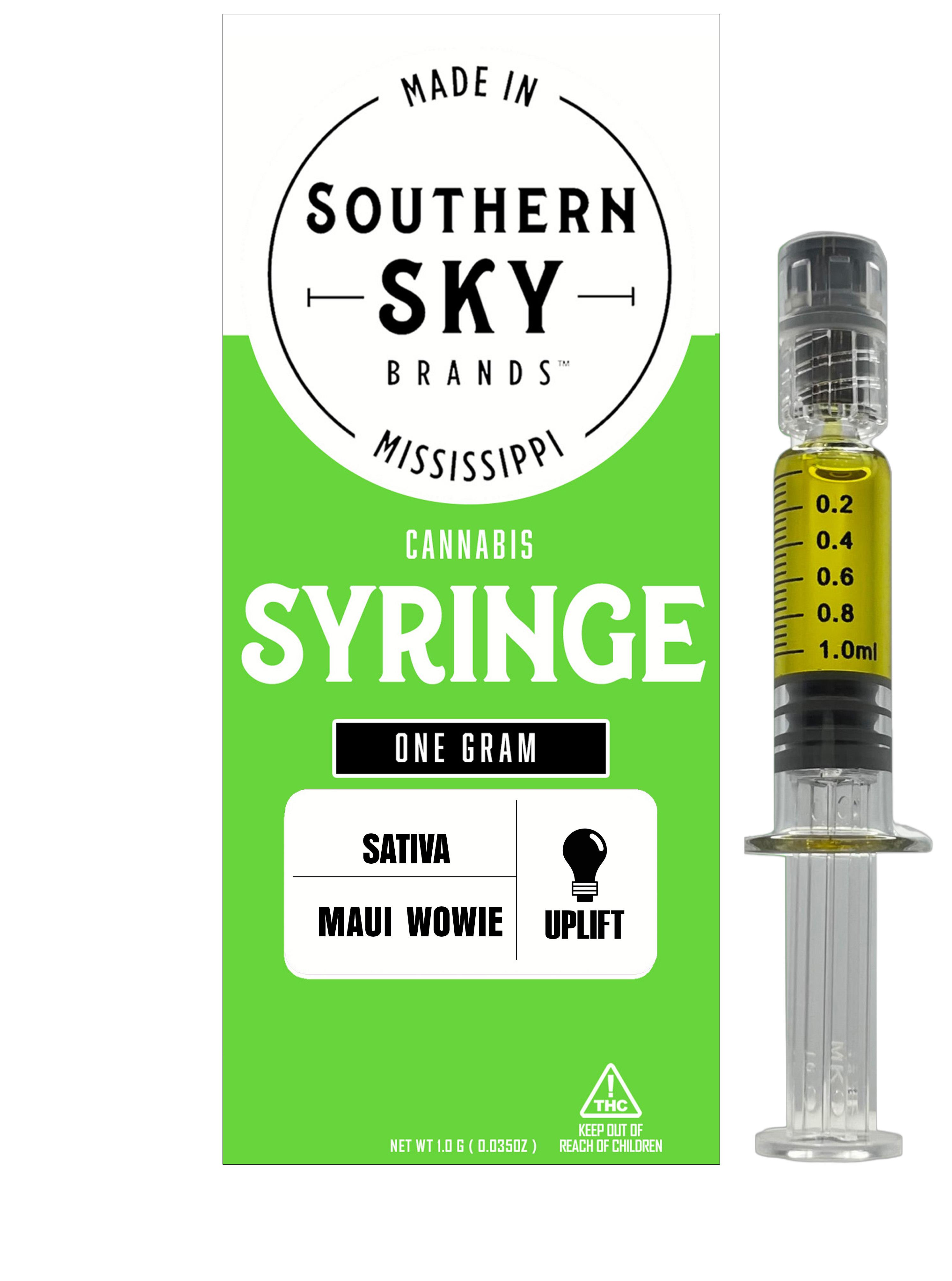 Photograph of product: Maui Wowie | Syringe