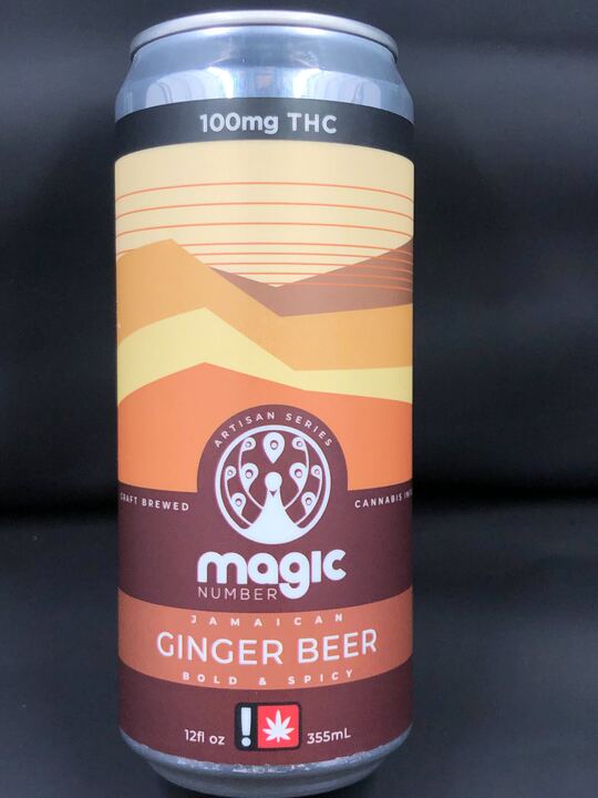 Photograph of product: Soda 12oz Ginger Beer (MAGIC NUMBER)