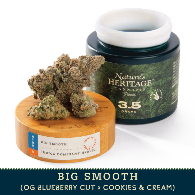 Photograph of product: The Big Smooth (HI) Nature's Heritage - 3.5g