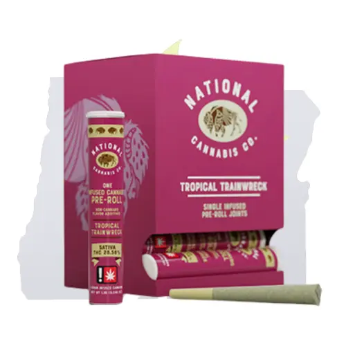 Photograph of product: NC-1G Infused PR-Trop Trainwreck