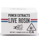 Photograph of product: Punch Extracts Cndy Fumez x Straw Guava 2025 Live Rosin Badder Tier 2