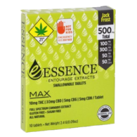Photograph of product: Jack Frost CBD:TH-oui:CBG:CBN Tablets, 10-Pack