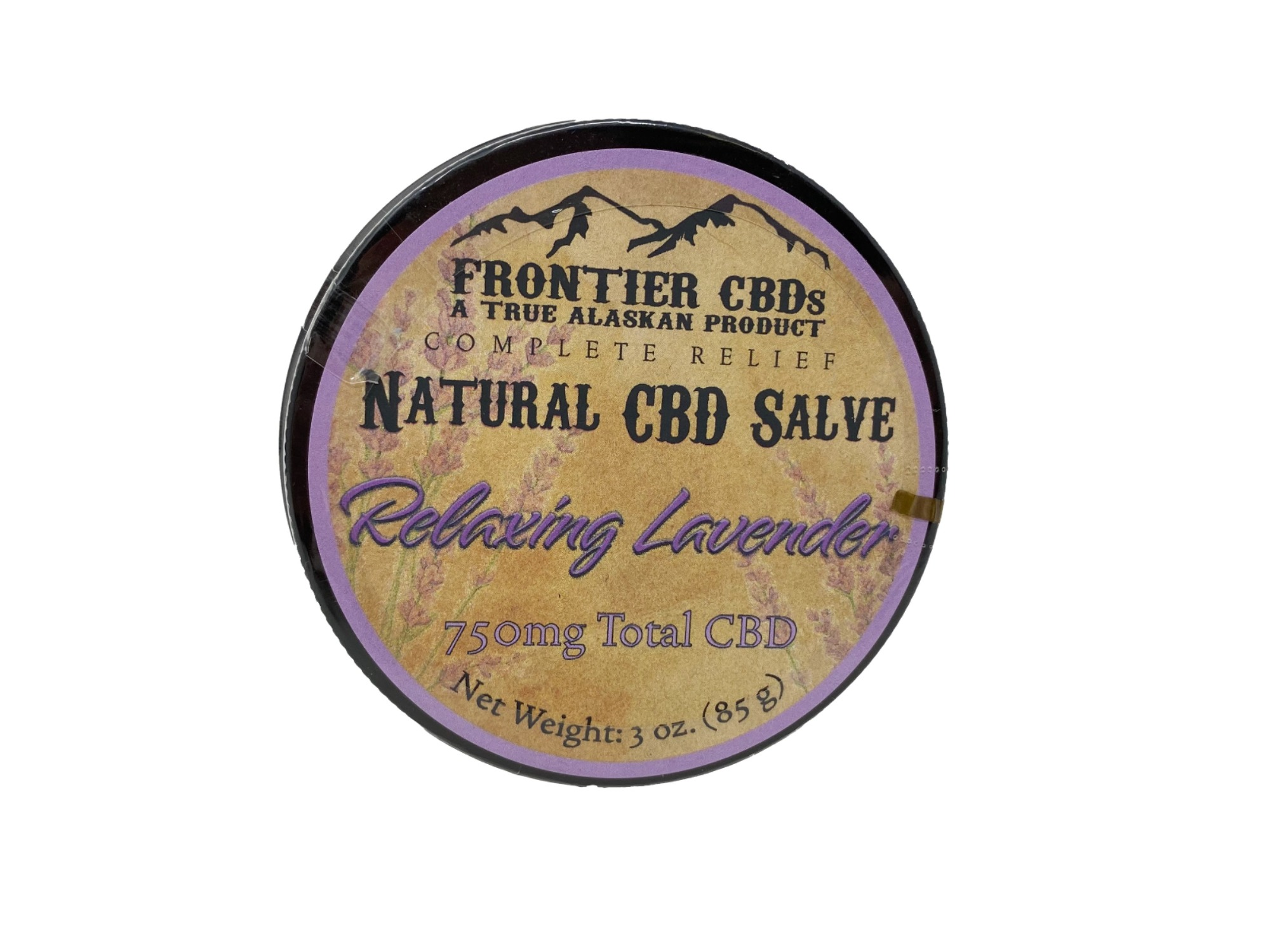 Photograph of product: 750mg Relaxing Lavender CBD Salve by Frontier CBD
