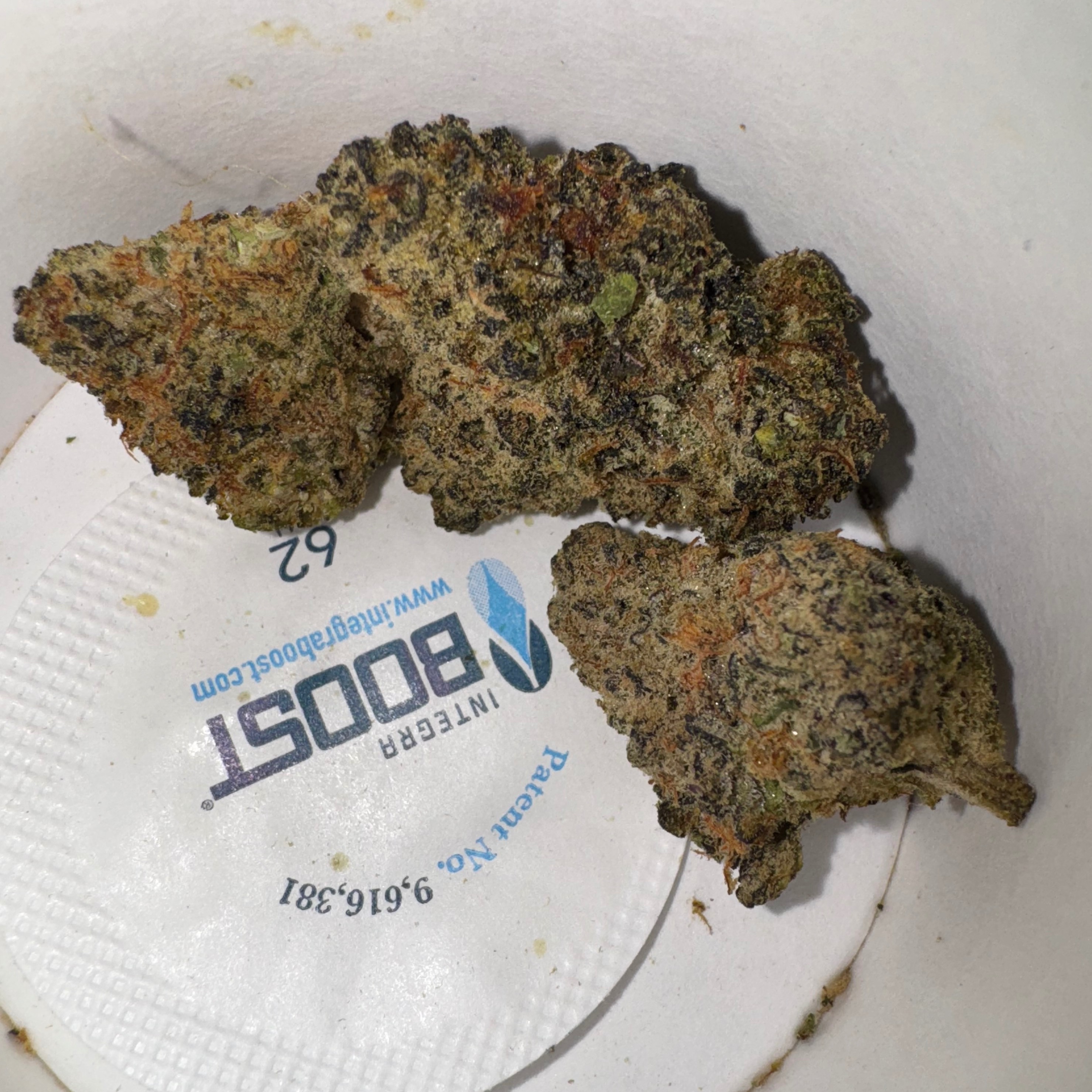 Photograph of product: Dipp'd N Dabs - Infused Flower - White rhino - Mixed - 3.5g 4804