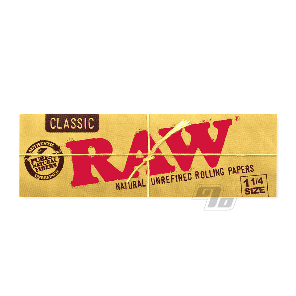 Photograph of product: RAW Classic Rolling Papers | 1 1/4" | TAX INCLUDED