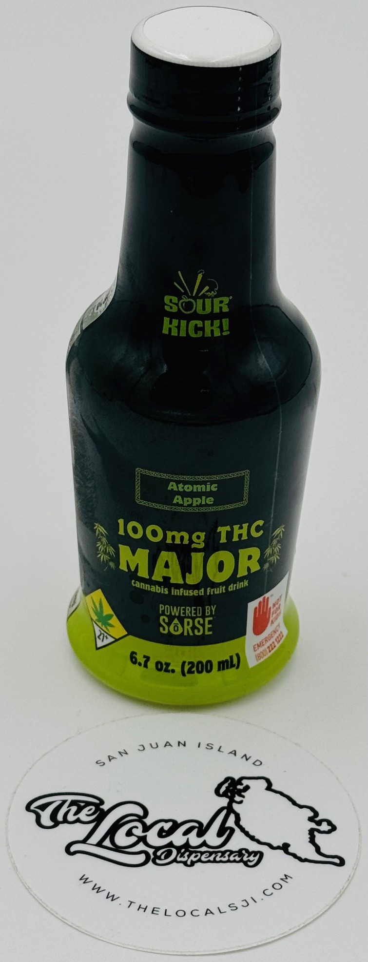 Photograph of product: Atomic Apple 100mg TH-oui 6.7oz
