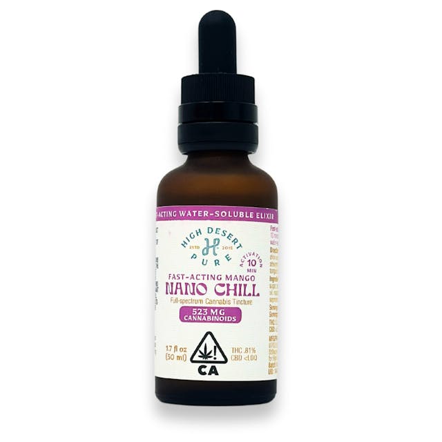 Photograph of product: Nano Chill Tincture - 500mg Tincture