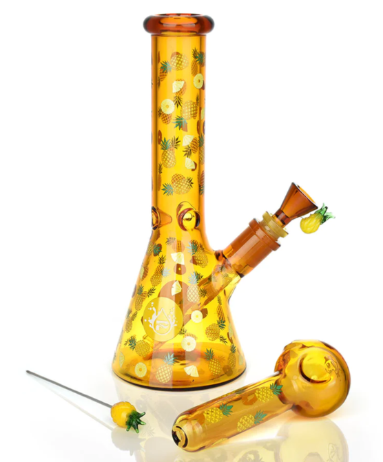 Photograph of product: Pulsar Fruit Series Glow Herb Pipe Duo (10")