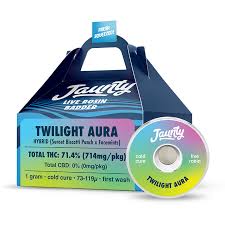 Photograph of product: Jaunty | Live Rosin Badder | 1g | Twilight Aura