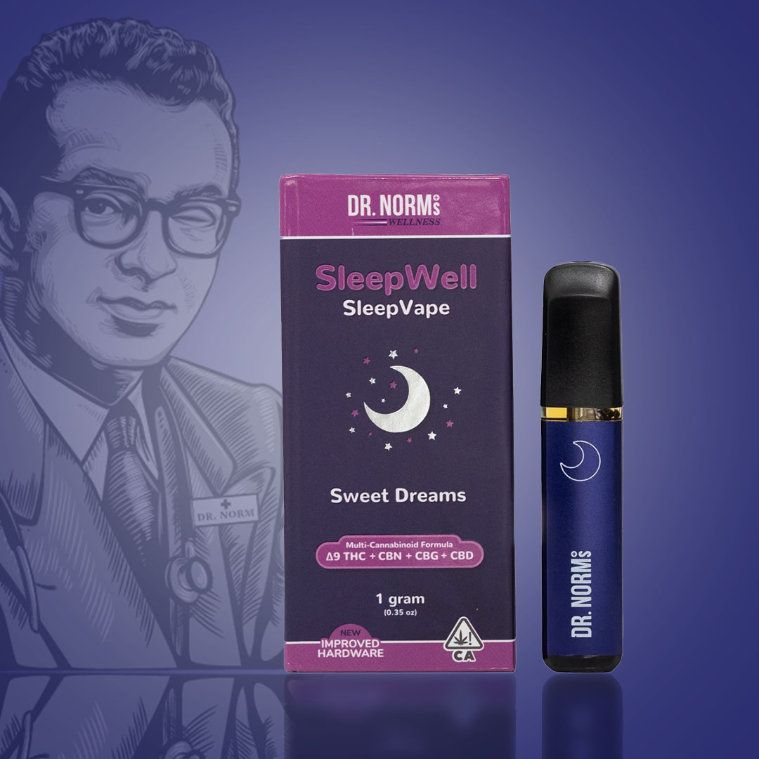 Photograph of product: SWEET DREAMS SLEEP WELL VAPE | 1G