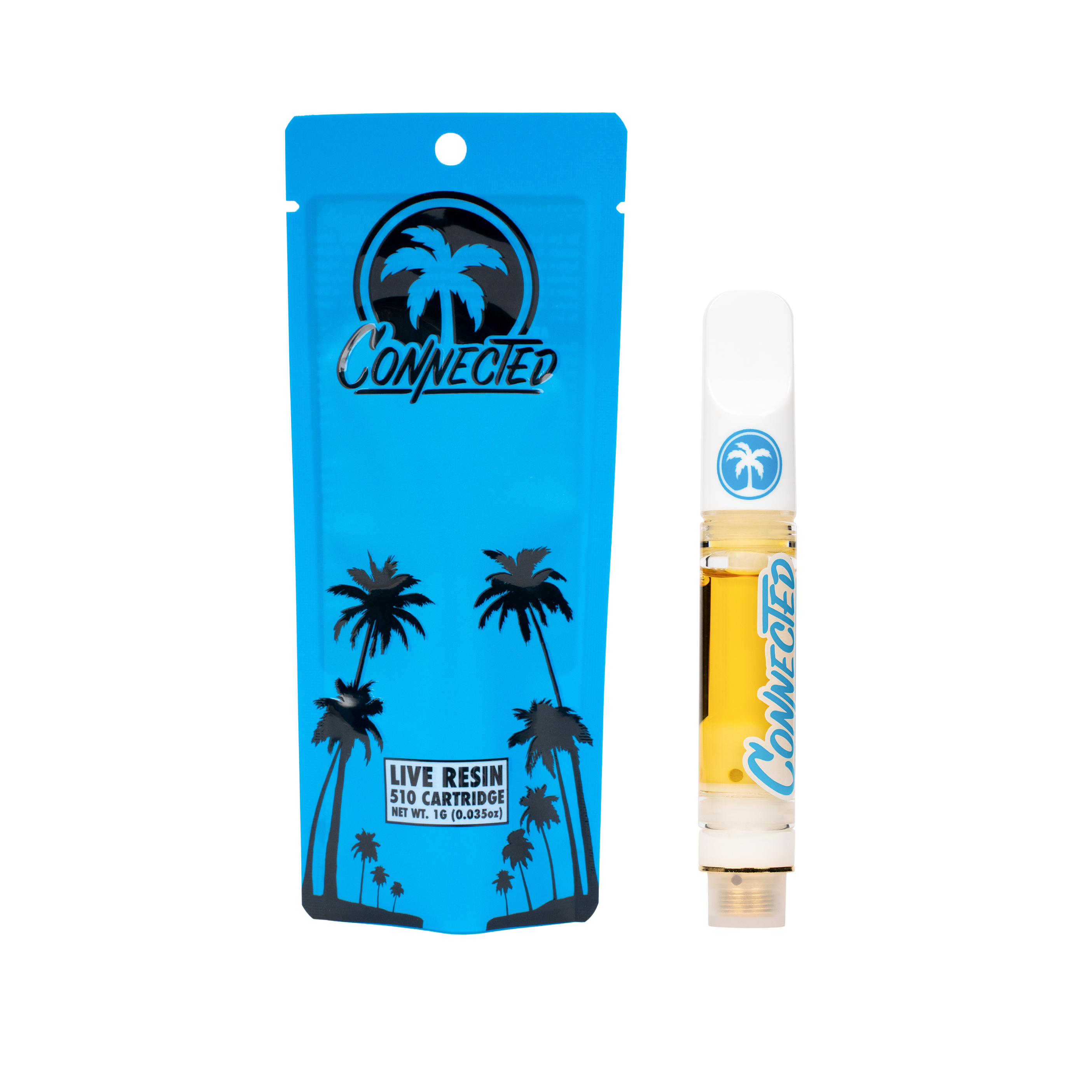 Photograph of product: Connected - Live Resin Cartridge - Nightshade (I) (1.0g)