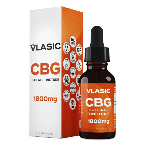 Photograph of product: Vlasic Labs - CBG Isolate Tincture