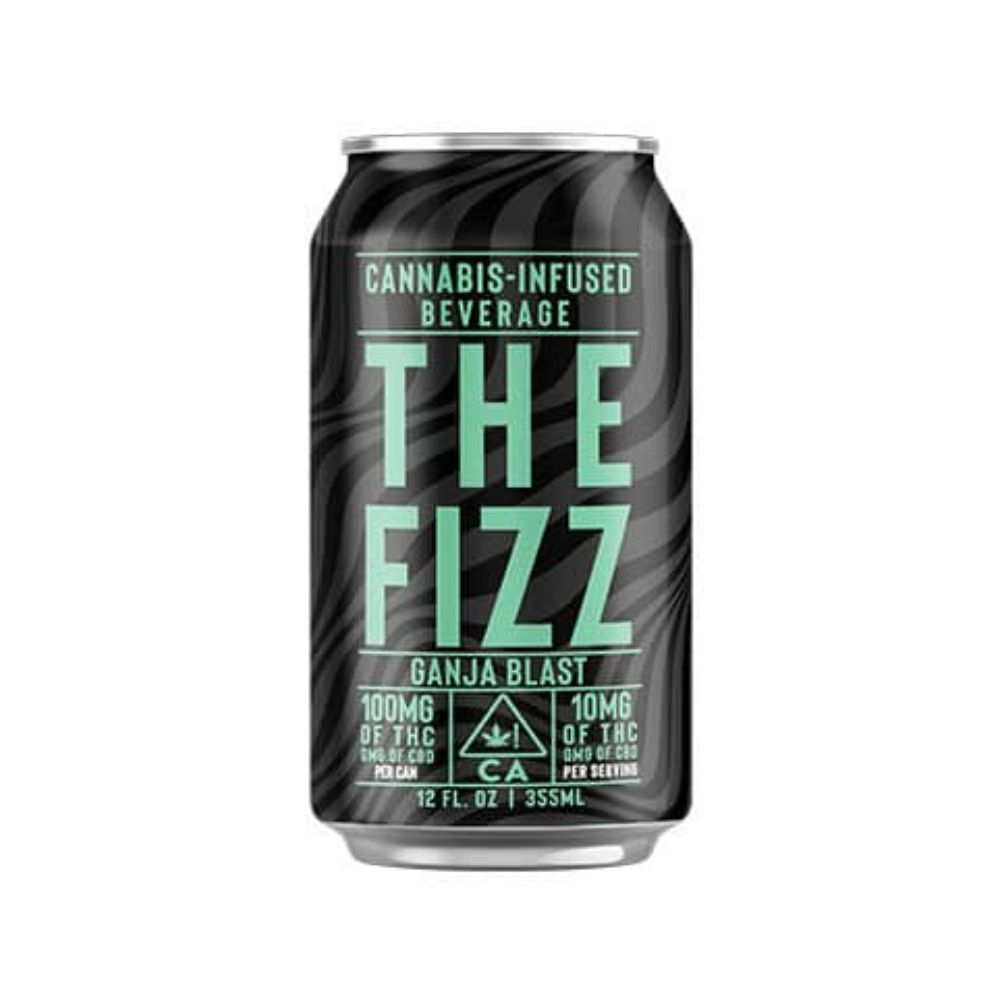Photograph of product: GANJA BLAST SODA 100MG - THE FIZZ