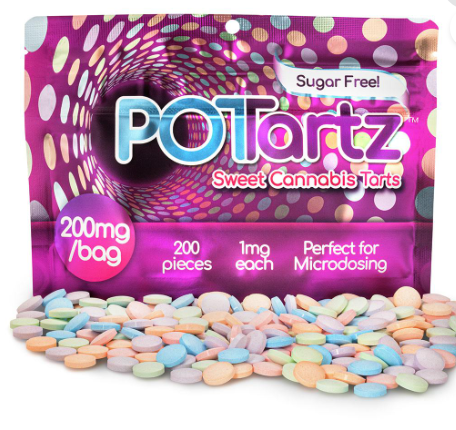 Photograph of product: Monster Xtracts | POTarts | Candy | 200pc. | 200mg