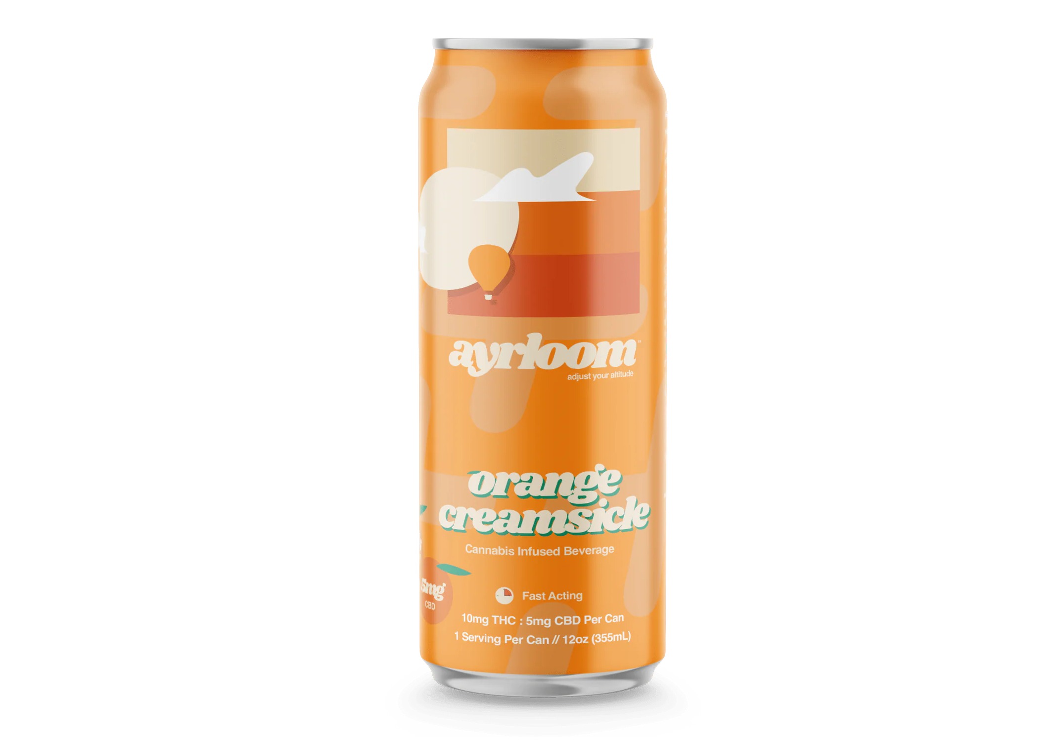 Photograph of product: Ayrloom Up | Orange Creamsicle | 10mg TH-oui + 5mg CBD