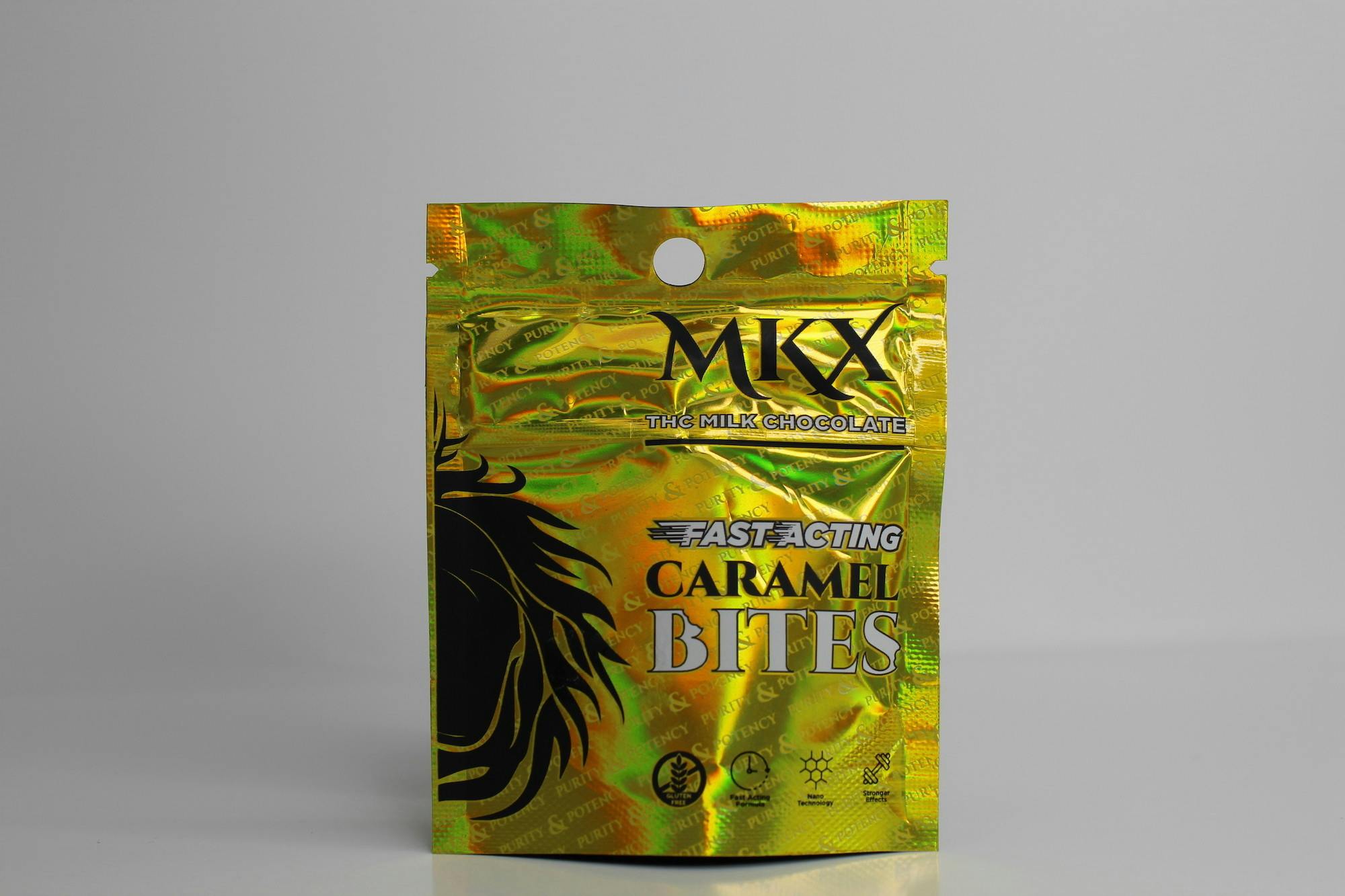 Photograph of product: MKX | Caramel Milk Chocolate | 200mg