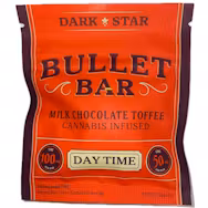 Photograph of product: Dark Star | 2:1 100mg Toffee Bullet Bar | Daytime