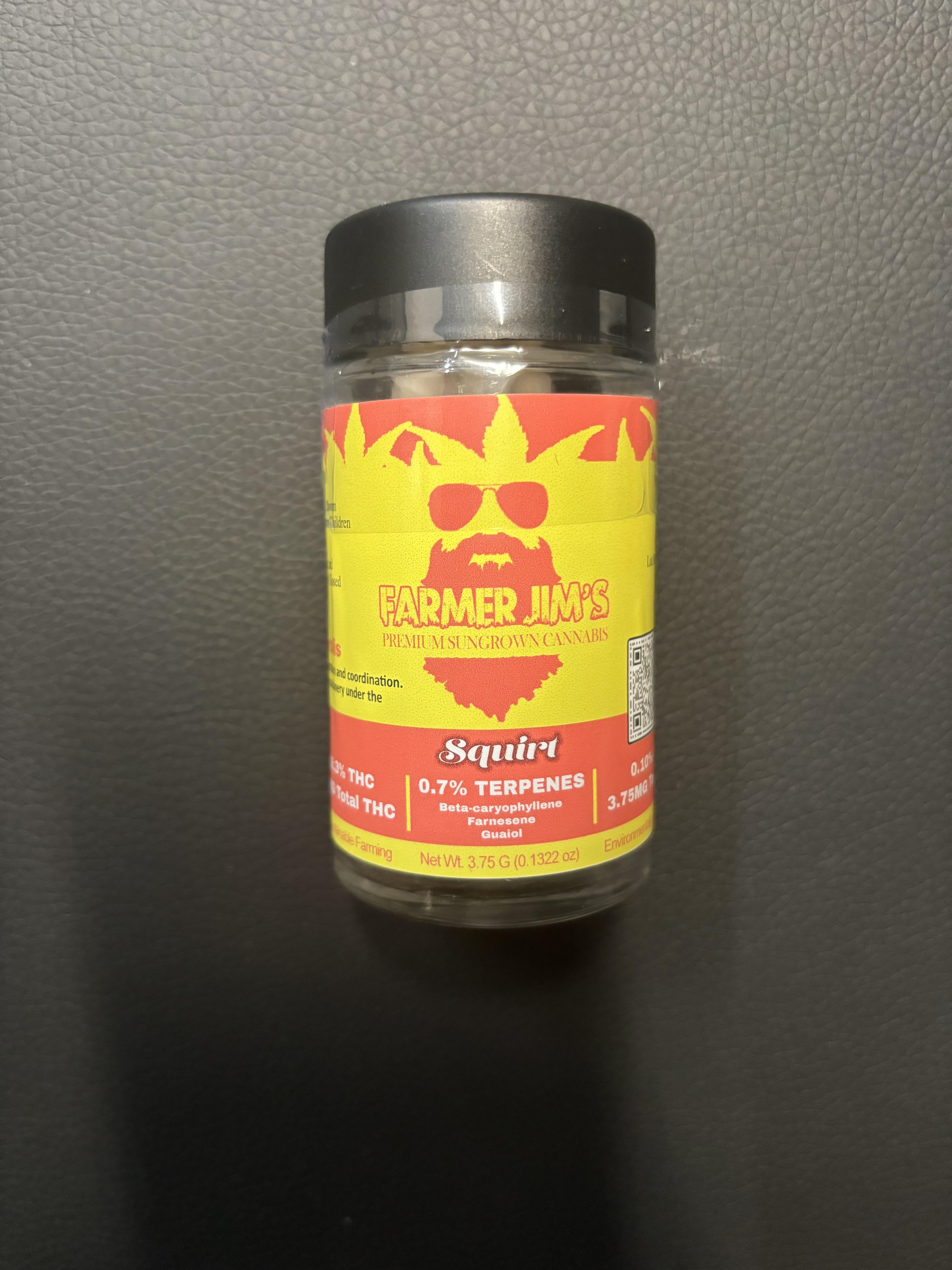 Photograph of product: Farmer Jim - Squirt Pre-Roll 5pk