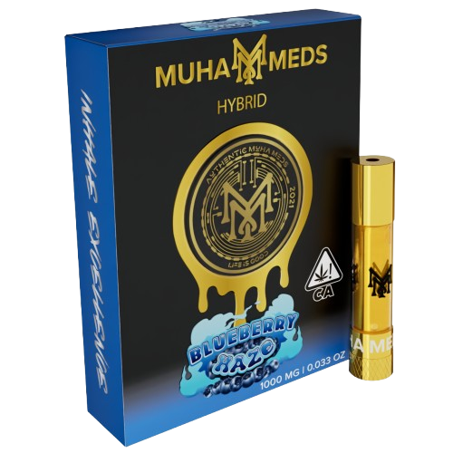 Photograph of product: BLUEBERRY HAZE (H) 1G DISTILLATE CART