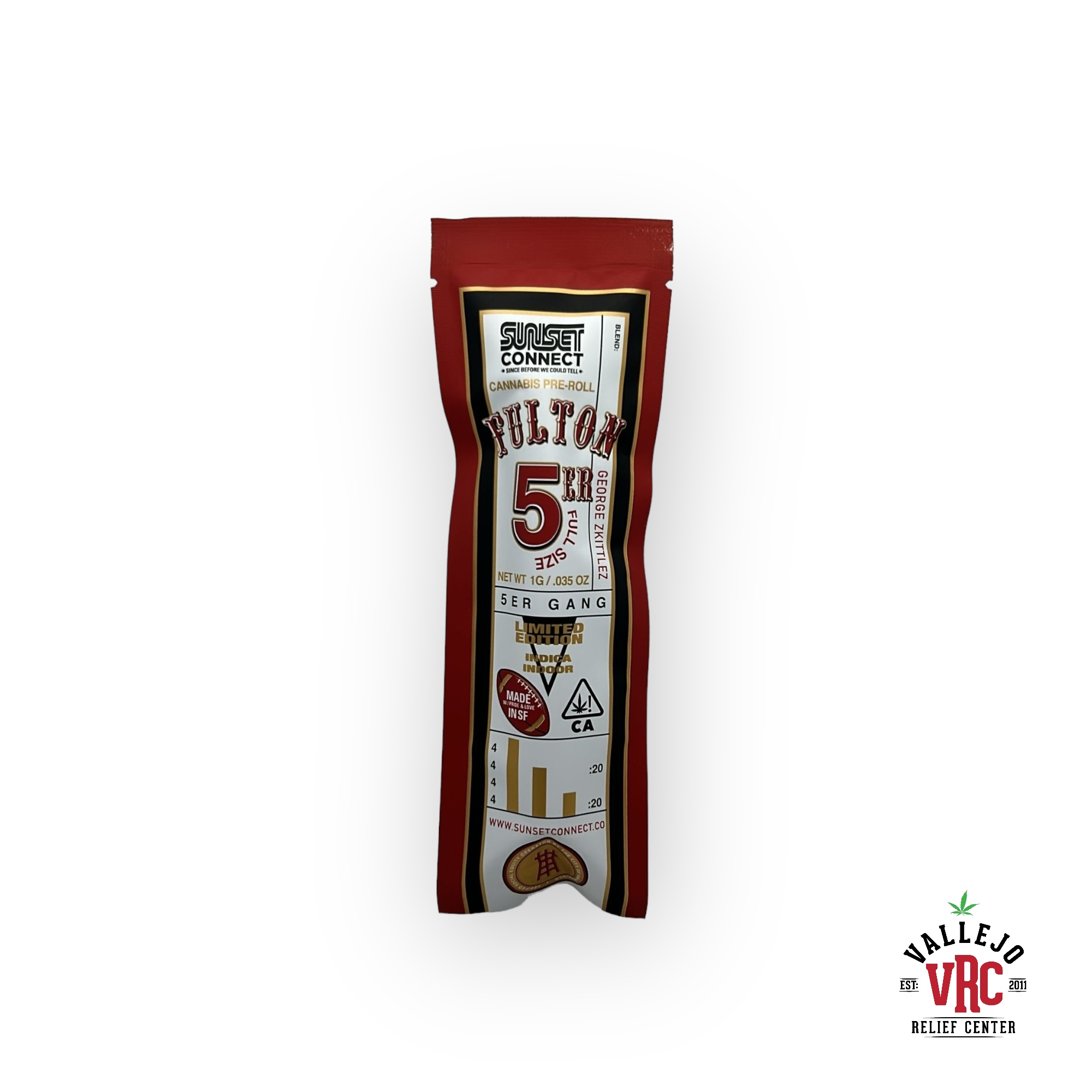 Photograph of product: FULTON 5ER GEORGE ZKITTLEZ 1G